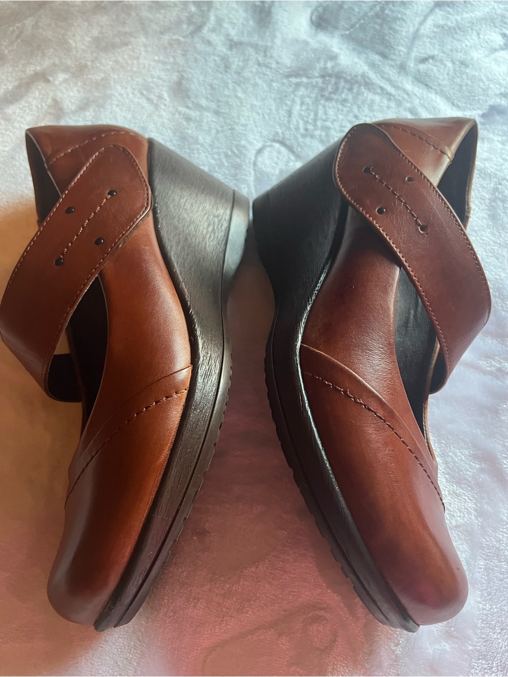 Dansko - Mary Jane  wedge size 38 color brown - Picture 6 of 7